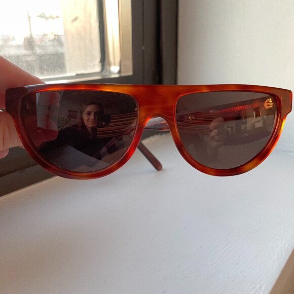 RETROSUPERFUTURE flat top futuristic sunglasses - Picture 1 of 4